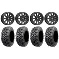 thumbnail image 1 of Valor V02 15" Wheels Black 32" Sniper 920 Tires Can-Am Commander Maverick Renegade Outlander Defender, 1 of 4