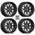 thumbnail image 1 of Valor V03 14" Wheels Black 14" Sportsman 550 850 1000, 1 of 3