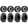 thumbnail image 1 of Valor V03 14" Wheels Black 26.5" Terminator Tires Yamaha Viking Wolverine YXZ1000R CFMoto ZForce 950 UForce 1000, 1 of 4