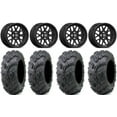 thumbnail image 1 of Valor V03 14" Wheels Black 26" Zilla Tires Honda Pioneer, 1 of 4