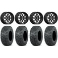 thumbnail image 1 of Valor V03 14" Wheels Black 27" Terra Hook Tires Honda Pioneer, 1 of 4