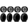 thumbnail image 1 of Valor V03 14" Wheels Black 29.5" Swamp Lite Tires Can-Am Commander Maverick Renegade Outlander Defender, 1 of 4