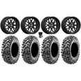 thumbnail image 1 of Valor V03 14" Wheels Black 30" Carnivore R/T Tires Sportsman RZR Ranger, 1 of 4