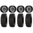 thumbnail image 1 of Valor V03 14" Wheels Black 30" XComp ATR Tires Kawasaki Teryx Mule, 1 of 4