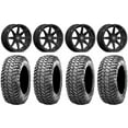 thumbnail image 1 of Valor V03 14" Wheels Black 32" Liberty Tires Polaris RZR XP 1000 / PRO XP / Ranger XP 900/1000, 1 of 4