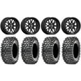 thumbnail image 1 of Valor V03 14" Wheels Black 32" Roxxzilla 396 Tires Kawasaki Mule Pro FXT, 1 of 4