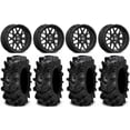 thumbnail image 1 of Valor V03 15" Wheels Black 32" Cryptid Tires Can-Am Maverick X3 / Honda Pioneer 1000 / Talon, 1 of 4
