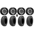 thumbnail image 1 of Valor V03 15" Wheels Black 32" Rampage Fury Tires Kawasaki Teryx Mule, 1 of 4