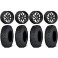 thumbnail image 1 of Valor V03 15" Wheels Black 33" Coyote Tires Can-Am Commander Maverick Renegade Outlander Defender, 1 of 4