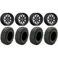 thumbnail image 1 of Valor V03 15" Wheels Black 33" Crawler XR Tires Sportsman RZR Ranger, 1 of 4