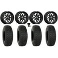 thumbnail image 1 of Valor V03 15" Wheels Black 33" DX440 Tires Kawasaki Mule Pro FXT, 1 of 4
