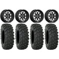 thumbnail image 1 of Valor V03 15" Wheels Black 33" XTR370 Tires Sportsman RZR Ranger, 1 of 4