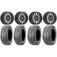 thumbnail image 1 of Valor V05 Beadlock 14" Wheels Black 26" Ceros Tires Sportsman RZR Ranger, 1 of 4
