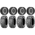 thumbnail image 1 of Valor V05 Beadlock 14" Wheels Black 27" BigHorn 2.0 Tires Can-Am Maverick X3 / Honda Pioneer 1000 / Talon, 1 of 5
