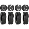 thumbnail image 1 of Valor V05 Beadlock 14" Wheels Black 27" XT400 Tires Can-Am Maverick X3 / Honda Pioneer 1000 / Talon, 1 of 4