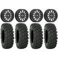 thumbnail image 1 of Valor V05 Beadlock 14" Wheels Black 27" XTR370 Tires Sportsman RZR Ranger, 1 of 5