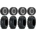 thumbnail image 1 of Valor V05 Beadlock 14" Wheels Black 28" Mud Lite II Tires Sportsman RZR Ranger, 1 of 4
