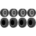 thumbnail image 1 of Valor V05 Beadlock 14" Wheels Black 30" MotoRavage Tires Sportsman RZR Ranger, 1 of 4