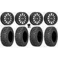 thumbnail image 1 of Valor V05 Beadlock 14" Wheels Black 30" Trail Saw 2.0 Tires Can-Am Commander Maverick Renegade Outlander Defender, 1 of 4
