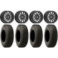 thumbnail image 1 of Valor V05 Beadlock 15" Wheels Black 30" BFG KM3 Tires Sportsman RZR Ranger, 1 of 4