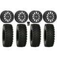 thumbnail image 1 of Valor V05 Beadlock 15" Wheels Black 32" ATX470 Tires Can-Am Commander Maverick Renegade Outlander Defender, 1 of 4