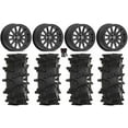 thumbnail image 1 of Valor V05 Beadlock 15" Wheels Black 32" Outlaw Max Tires Can-Am Commander Maverick Renegade Outlander Defender, 1 of 4