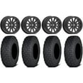 thumbnail image 1 of Valor V05 Beadlock 15" Wheels Black 33" Coyote Tires Sportsman RZR Ranger, 1 of 4