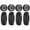 thumbnail image 1 of Valor V05 Beadlock 15" Wheels Black 35" Chicane DS Tires Sportsman RZR Ranger, 1 of 4