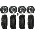 thumbnail image 1 of Valor V06 Bdlk 15" Wheels Gm 35" Roctane ST Tires Polaris RZR Turbo R & Pro R Ranger 1500 Xpedition, 1 of 4