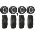 thumbnail image 1 of Valor V06 Bdlk 15" Wheels Gm 37" RC500 Tires Polaris RZR Turbo R & Pro R Ranger 1500 Xpedition, 1 of 4