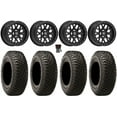 thumbnail image 1 of Valor V07 Beadlock 15" Wheels Black 30" BFG KM3 Tires Kawasaki Mule Pro FXT, 1 of 4