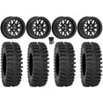 thumbnail image 1 of Valor V07 Beadlock 15" Wheels Black 30" XT400 Tires Can-Am Maverick X3 / Honda Pioneer 1000 / Talon, 1 of 4