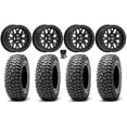 thumbnail image 1 of Valor V07 Beadlock 15" Wheels Black 32" RocScraper Tires Sportsman RZR Ranger, 1 of 4