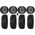 thumbnail image 1 of Valor V07 Beadlock 15" Wheels Black 32" Roctane STX Tires Can-Am Maverick X3 / Honda Pioneer 1000 / Talon, 1 of 4