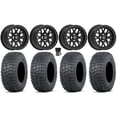 thumbnail image 1 of Valor V07 Beadlock 15" Wheels Black 32" Terra Hook Tires Can-Am Commander Maverick Renegade Outlander Defender, 1 of 4