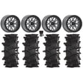 thumbnail image 1 of Valor V07 Beadlock 15" Wheels Gr 32" Outlaw Max Tires Kawasaki Mule Pro FXT, 1 of 4