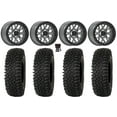 thumbnail image 1 of Valor V07 Beadlock 15" Wheels Gr 33" Roctane ST Tires Kawasaki Mule Pro FXT, 1 of 4