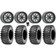 thumbnail image 1 of Valor V07 Beadlock 15" Wheels Graphite 30" Rampage Tires Kawasaki Teryx Mule, 1 of 4