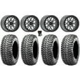 thumbnail image 1 of Valor V07 Beadlock 15" Wheels Graphite 32" Liberty Tires Can-Am Maverick X3 / Honda Pioneer 1000 / Talon, 1 of 4
