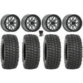 thumbnail image 1 of Valor V07 Beadlock 15" Wheels Graphite 32" XCR350 Tires Sportsman RZR Ranger, 1 of 4