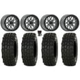 thumbnail image 1 of Valor V07 Beadlock 15" Wheels Graphite 32" XComp ATR Tires Kawasaki Teryx Mule, 1 of 4
