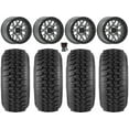 thumbnail image 1 of Valor V07 Beadlock 15" Wheels Graphite 33" Desert Series Tires Can-Am Commander Maverick Renegade Outlander Defender, 1 of 4