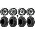 thumbnail image 1 of Valor V07 Beadlock 15" Wheels Graphite 34" MotoVator Tires Can-Am Commander Maverick Renegade Outlander Defender, 1 of 4