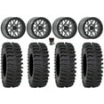 thumbnail image 1 of Valor V07 Beadlock 15" Wheels Graphite 35" XT400 Tires Sportsman RZR Ranger, 1 of 4