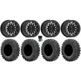 thumbnail image 1 of Valor V08 Beadlock 15" Wheels Black 30" MotoRavage Tires Kawasaki Mule Pro FXT, 1 of 4