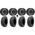 thumbnail image 1 of Valor V08 Beadlock 15" Wheels Black 32" Rampage Fury Tires Can-Am Commander Maverick Renegade Outlander Defender, 1 of 4