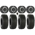 thumbnail image 1 of Valor V08 Beadlock 15" Wheels Dark Tint 32" XC450 Tires Kawasaki Mule Pro FXT, 1 of 4