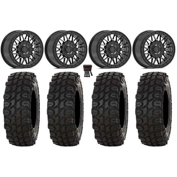 Valor V08 Beadlock 15" Wheels Dark Tint 32" XComp ATR Tires Polaris RZR XP 1000 / PRO XP / Ranger XP 900/1000