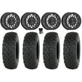 thumbnail image 1 of Valor V08 Beadlock 15" Wheels Dark Tint 33" Chicane DS Tires Can-Am Commander Maverick Renegade Outlander Defender, 1 of 4