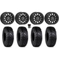 thumbnail image 1 of Valor V09 Beadlock 15" Wheels Black 32" Intersect Tires Can-Am Commander Maverick Renegade Outlander Defender, 1 of 4